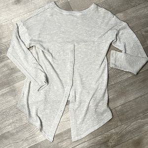 Gibson oatmeal sweater, XS